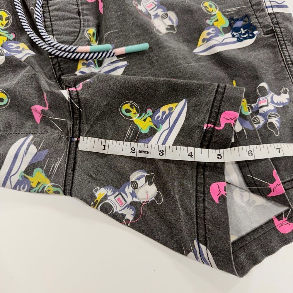 Party Pants Alien Print Swim Shorts Medium - Picture 11 of 13